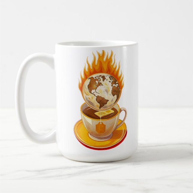 Mug Fyodor Dostoevsky, citation de thé (Gauche)