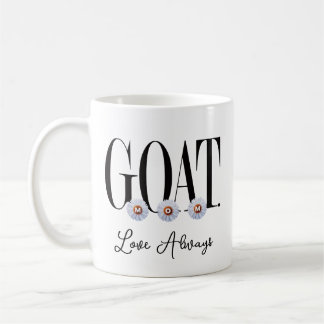 Mug "G.O.A.T. MOM" Avec Daisy Art