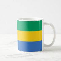 Gabon Drapeau en céramique Musique