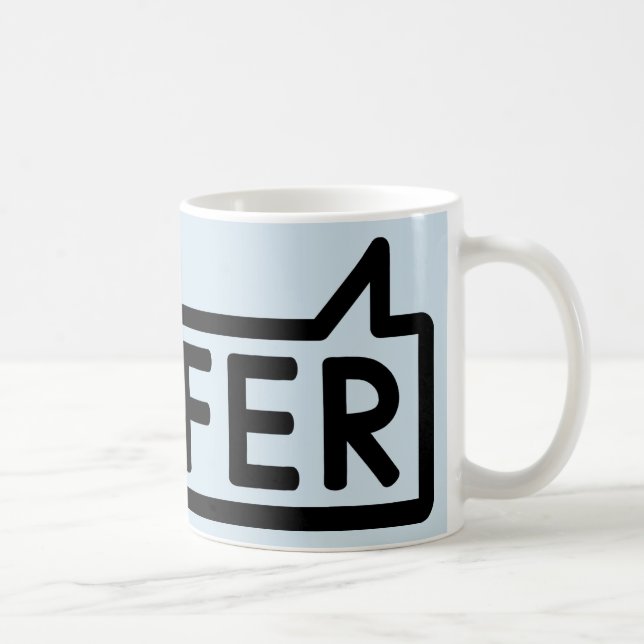 Mug Gaffer, Anglais En Arlang Pour Boss Mug, Entraîneu (Droite)