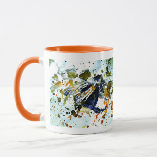 Mug Gaffez l'abeille en peinture éclaboussée