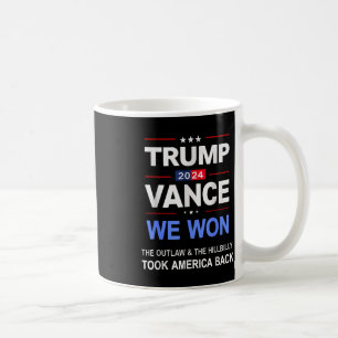Mug Gagnant Trump Vance Nous avons gagné Took Byck Ame