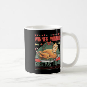 Mug Gagnante du dîner de Noël Drôle de Trump Turquie