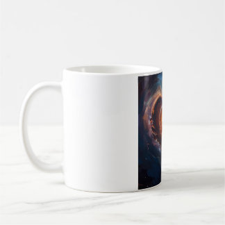 Mug Galaxie de l'Amour du Cœur Cosmique – Romance de l
