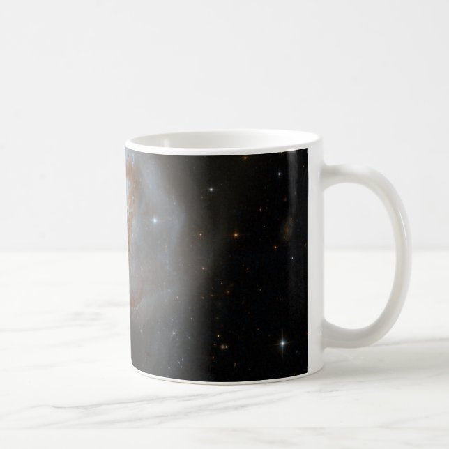 Mug Galaxie en interaction avec Hubble NGC 3256 (Droite)