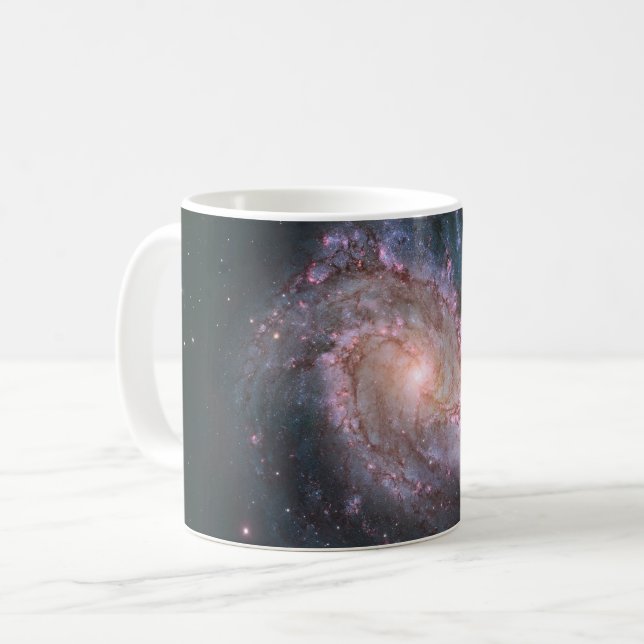 Mug Galaxie spirale barrée Messier 83.2 (Devant gauche)