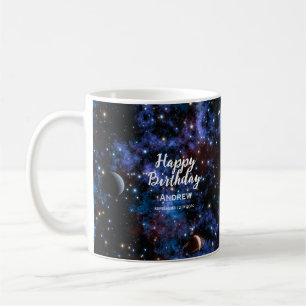 Mug Galaxies colorées, étoiles et planètes