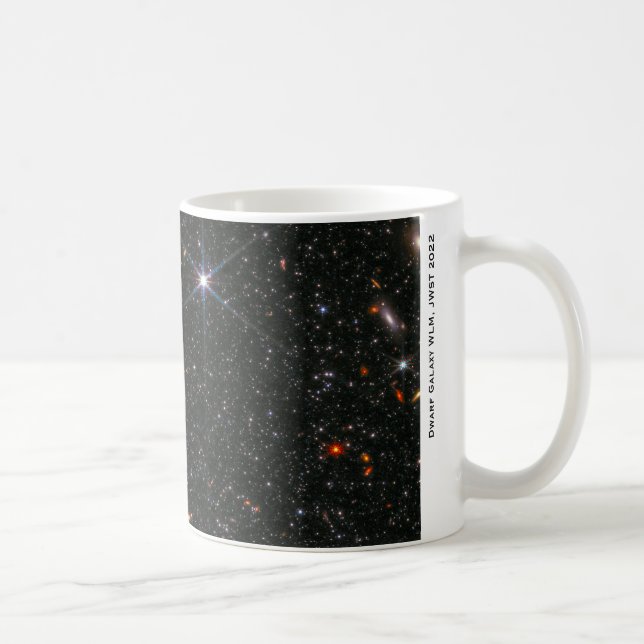 Mug Galaxy naine WLM James Webb Telescope spatial Hi-R (Droite)