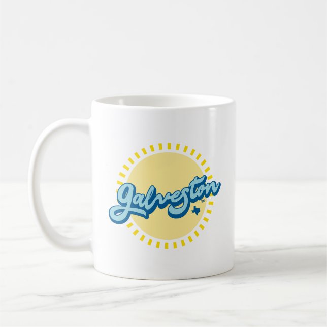 Mug Galveston Island Texas (Gauche)