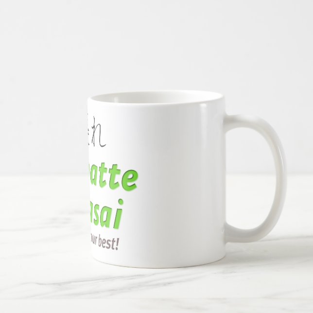 Mug Gambatte Kudasai - faites svp votre meilleur ! (Droite)