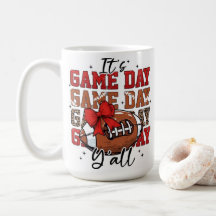 Mug game day, futbol americano