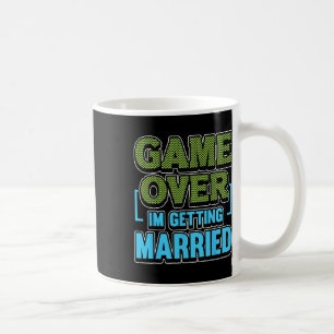 Mug Game Over Je me marie Marié