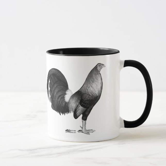 Mug Gamecock Red Hatch (Droite)