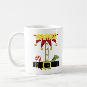 Mug Gamer Elf Matching Family Christmas Party Pajama O
