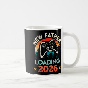 Mug Gamer Papa Nouveau Père Chargement 2026 Futur Amus