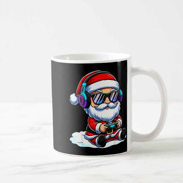 Mug Gamer Santa Video Game Christmas Gaming  (Droite)