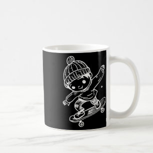 Mug Gamin de skate-band dessinée Sports de loisirs