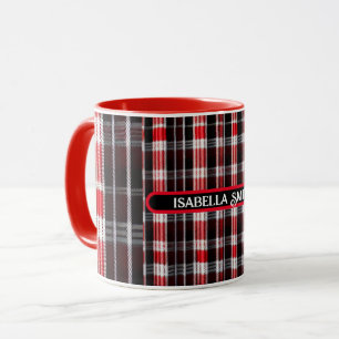 Mug Gamme Abstraite Red Black