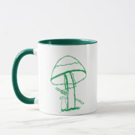 Mug | Gangster-Pilz mit Katana Tasse