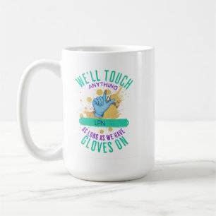 Mug Gant amusant personnalisable (travail Médicale) -