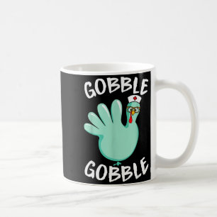 Mug Gant de dinde drôle Gobble Gobble Thanksgiving Inf