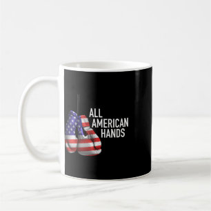 Mug Gants de boxe All American Hands – F Patriotique U