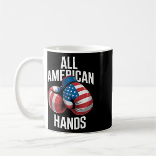 Mug Gants de boxe Drapeau américain patriotique Usa Fl
