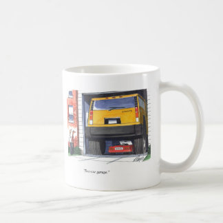 Mug Garage de deux voitures