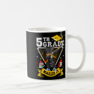 Mug Garçon de fin d'études Dabbing 5e année cloué clas