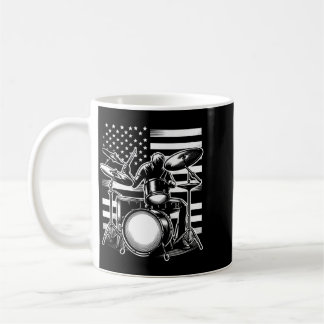 Mug Garçon du 4 juillet Drapeau américain Vintage Dset
