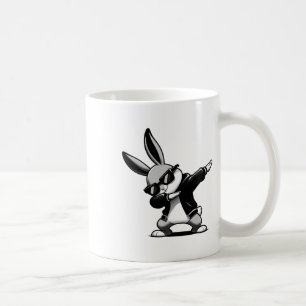 Mug Garçon Enfant Jour de Pâques Dabbing Lapin Hip Hop