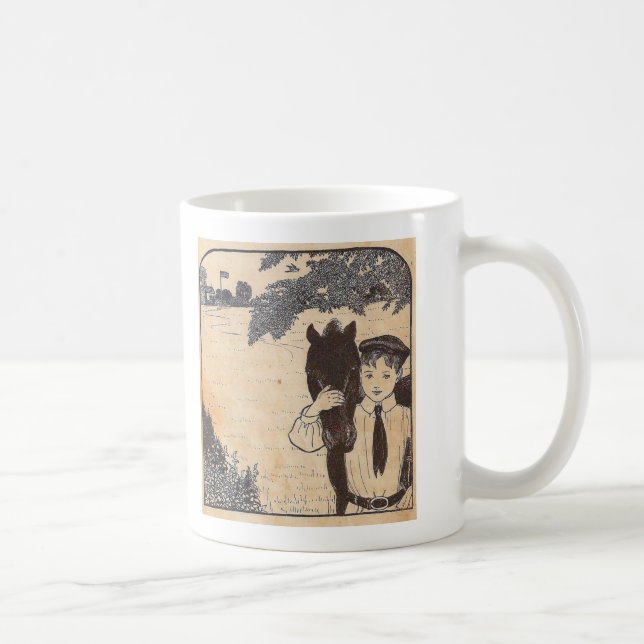 Mug Garçon et cheval (Droite)
