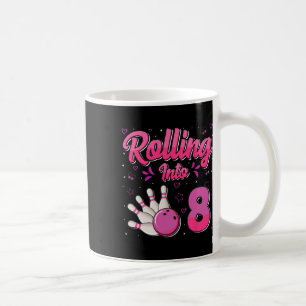 Mug Garçon Fille Bowling Anniversaire Roulant Dans 8 D