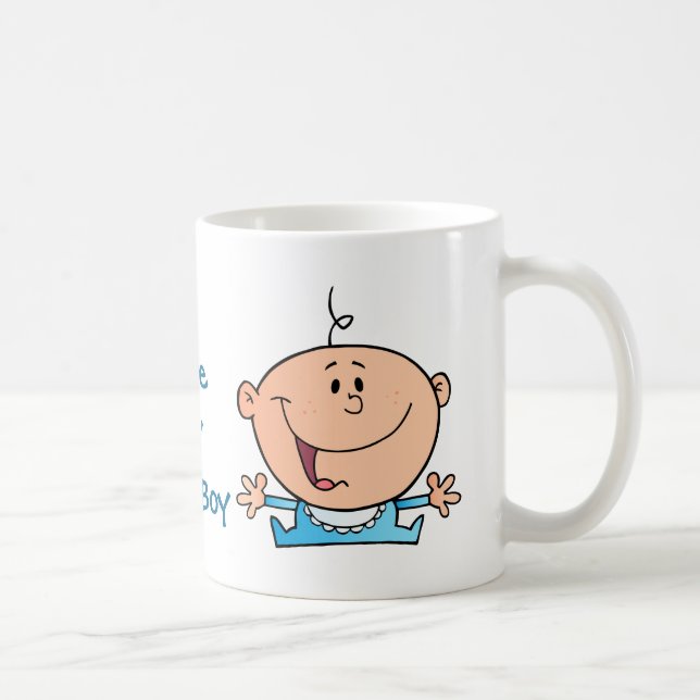 Mug garçon heureux (Droite)