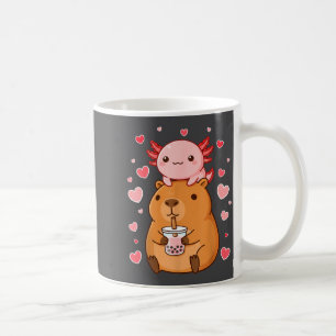 Mug Garçons Filles Thé à bulles Capybara Axolotl Migno