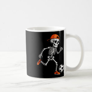 Mug Garçons squelette jouant au football Hommes drôle 