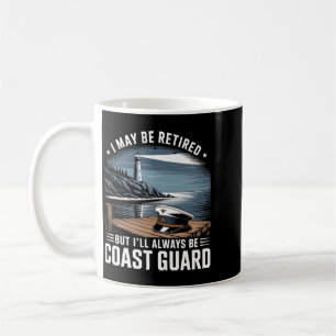 Mug Garde côtière des États-Unis retraités Américain