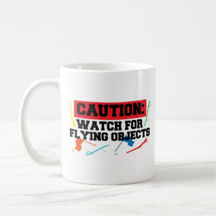 Mug Garde Couleur d'hiver Attention pour vol