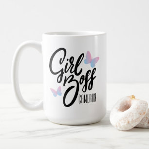 Mug GARDE DE FILLE   Typographie rétro personnalisée