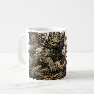 Mug Garde de pierre mythique Autocollant de fantaisie