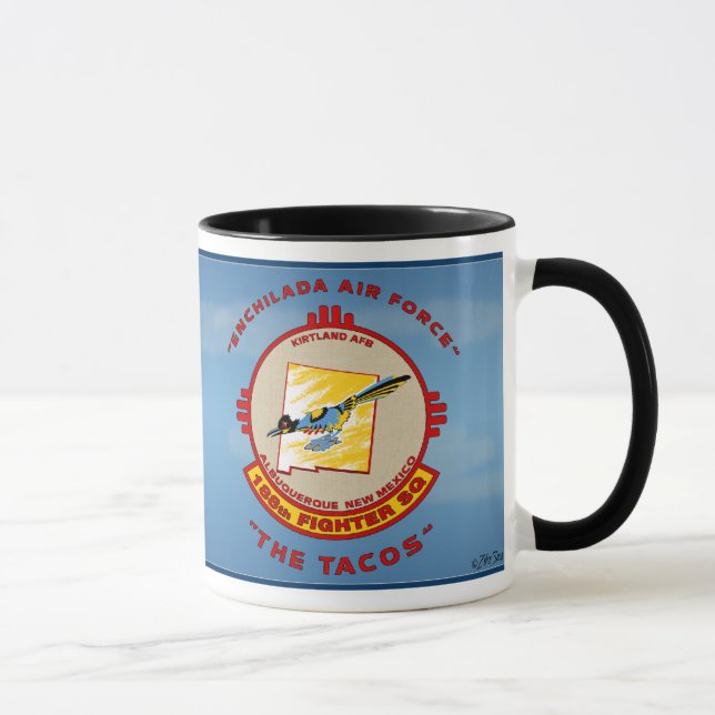 Mug Garde nationale d'air de nanomètre (Droite)