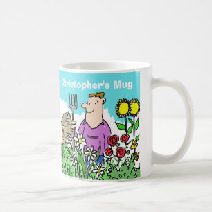 Mug Gardener Mug. Ajoutez votre nom Choice.