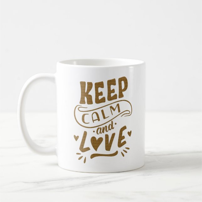 MUG GARDER CALME ET AMOUR (Gauche)