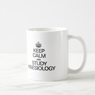 MUG GARDER LE CALME ET ÉTUDIER LA KINÉSIOLOGIE