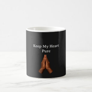 Mug Garder mon cœur pur