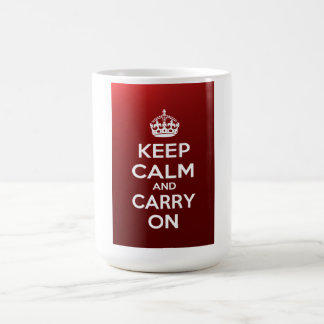 Mug Gardez le calme et continuez