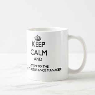 Mug Gardez le calme et écoutez la garantie de qualit