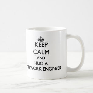 Mug Gardez le calme et étreignez un ingénieur de