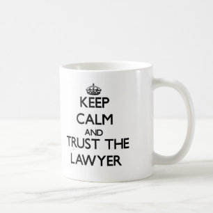 Mug Gardez le calme et faites confiance à l'avocat