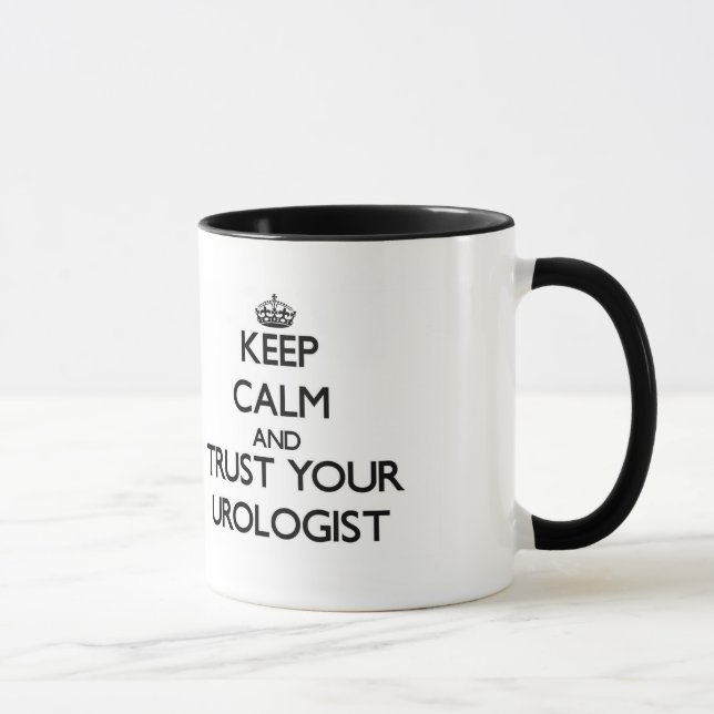 Mug Gardez le calme et faites confiance à votre (Droite)